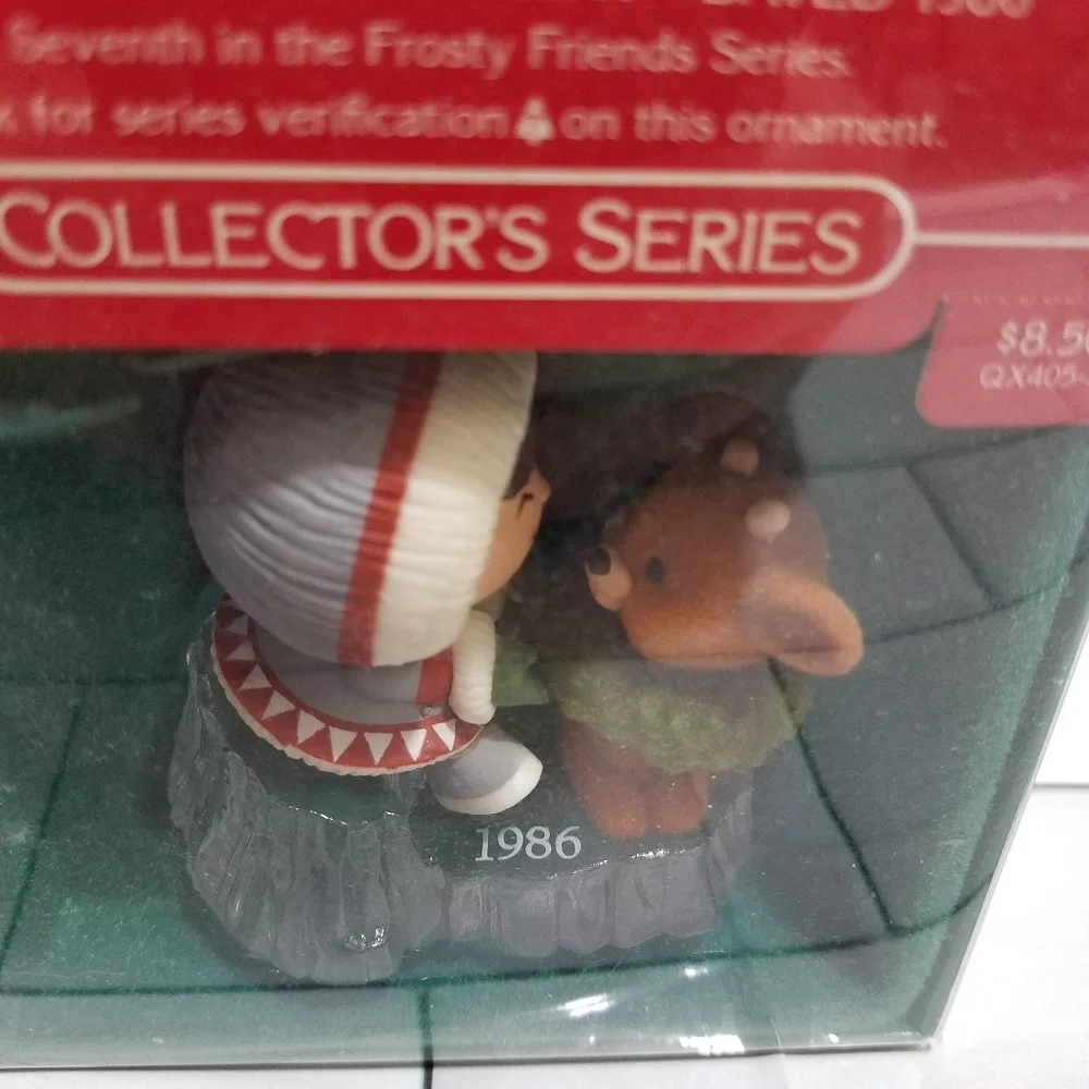 Hallmark Frosty Friends 1986 Dated Ornament